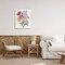 Stupell Industries Blooms On Parchment Canvas, design by June Erica Vess